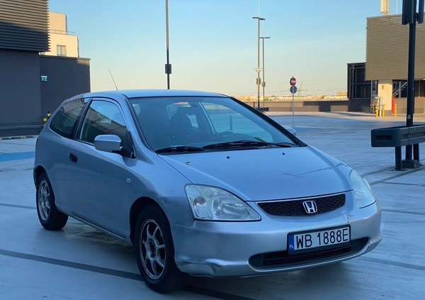 Honda Civic cena 3800 przebieg: 240000, rok produkcji 2003 z Warszawa małe 11